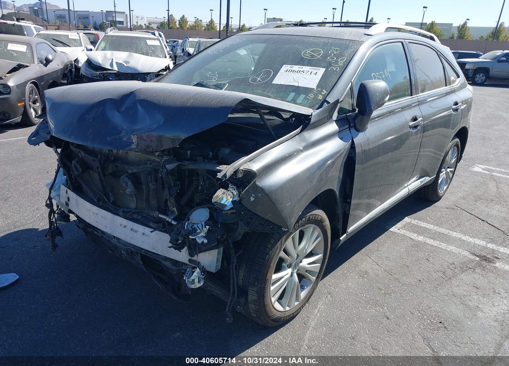 2011 LEXUS RX 450H VIN: JTJBC1BA6B2043998