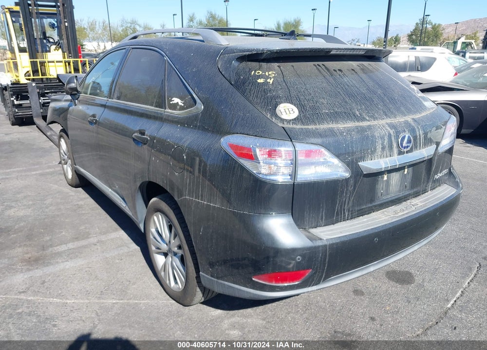2011 LEXUS RX 450H VIN: JTJBC1BA6B2043998