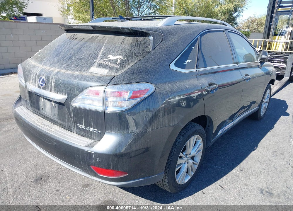 2011 LEXUS RX 450H VIN: JTJBC1BA6B2043998