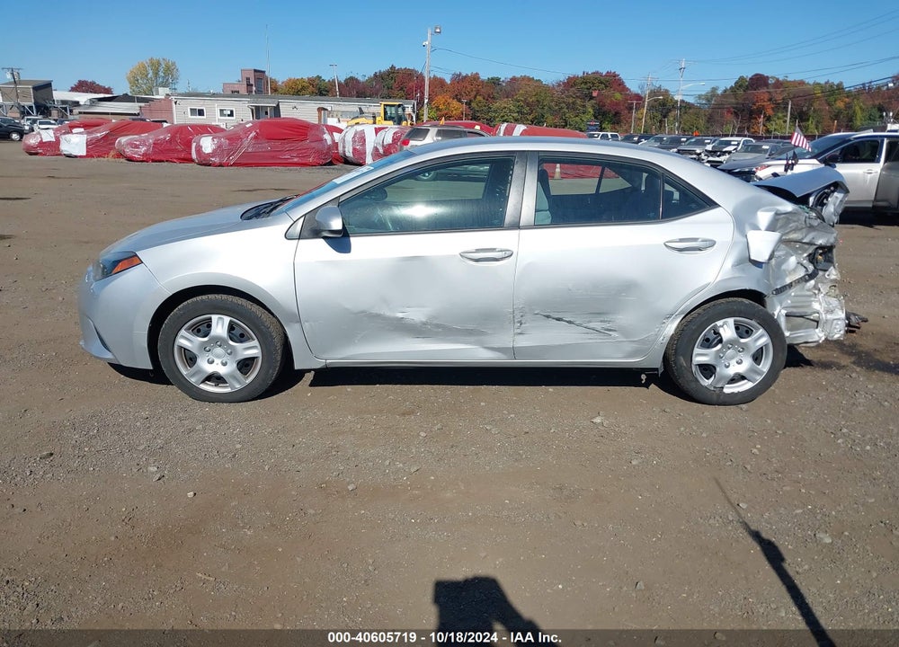 2014 TOYOTA COROLLA LE VIN: 5YFBURHE9EP144757