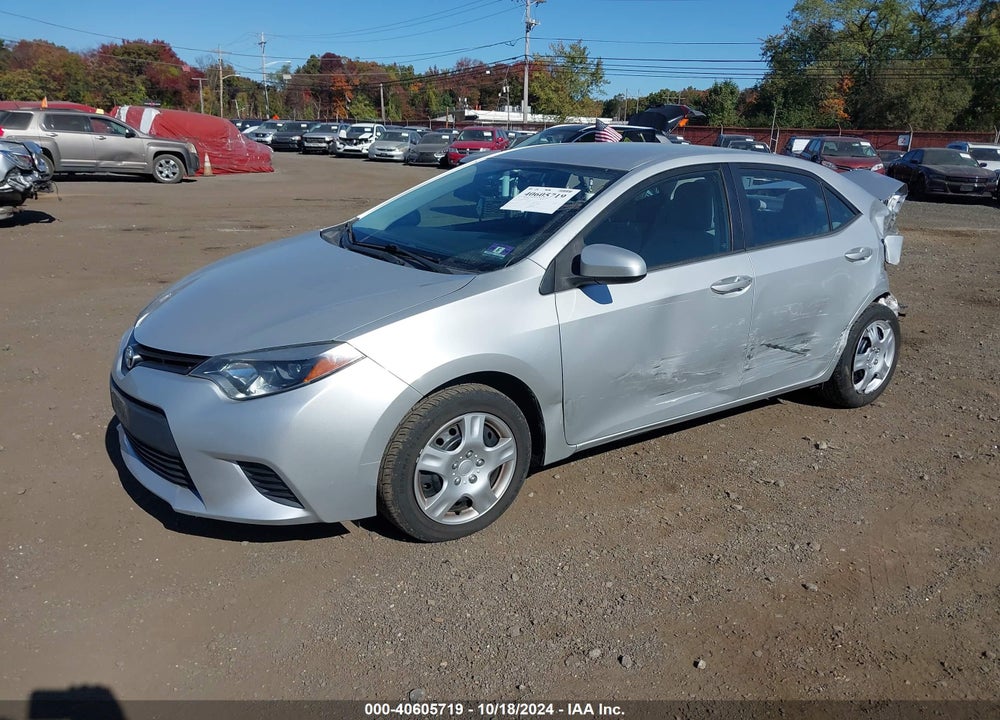 2014 TOYOTA COROLLA LE VIN: 5YFBURHE9EP144757