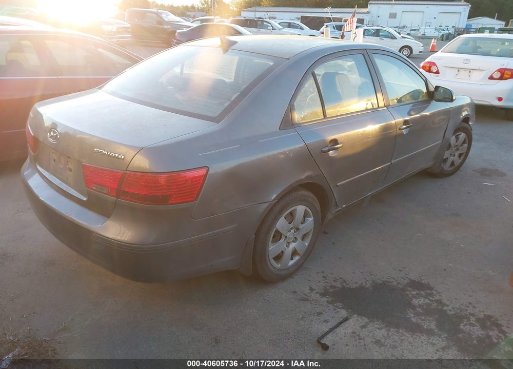 2010 HYUNDAI SONATA GLS VIN: 5NPET4ACXAH650780