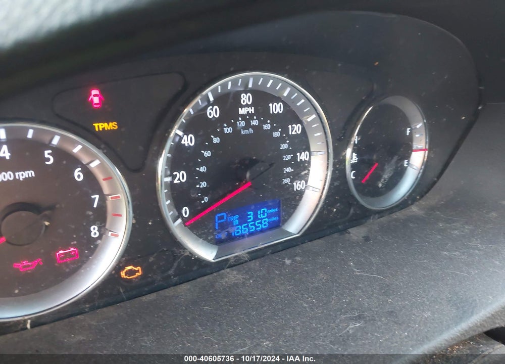 2010 HYUNDAI SONATA GLS VIN: 5NPET4ACXAH650780