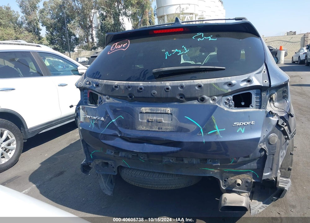 2013 HYUNDAI SANTA FE SPORT VIN: 5XYZU3LB9DG102715