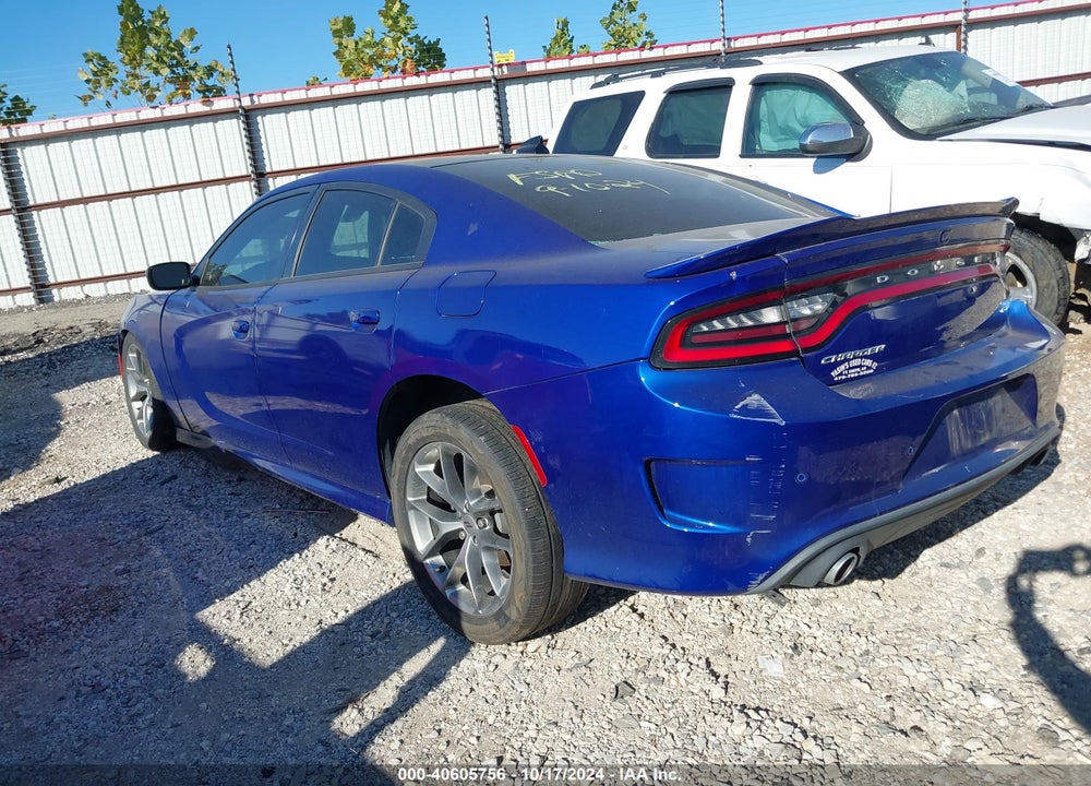 2019 DODGE CHARGER GT RWD VIN: 2C3CDXHG2KH598848