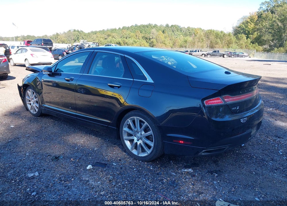 2014 LINCOLN MKZ VIN: 3LN6L2G97ER830480