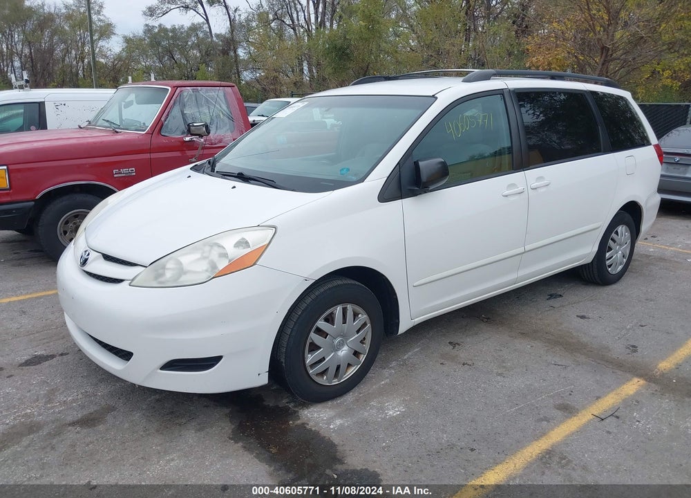 2008 TOYOTA SIENNA LE VIN: 5TDZK23C58S199056