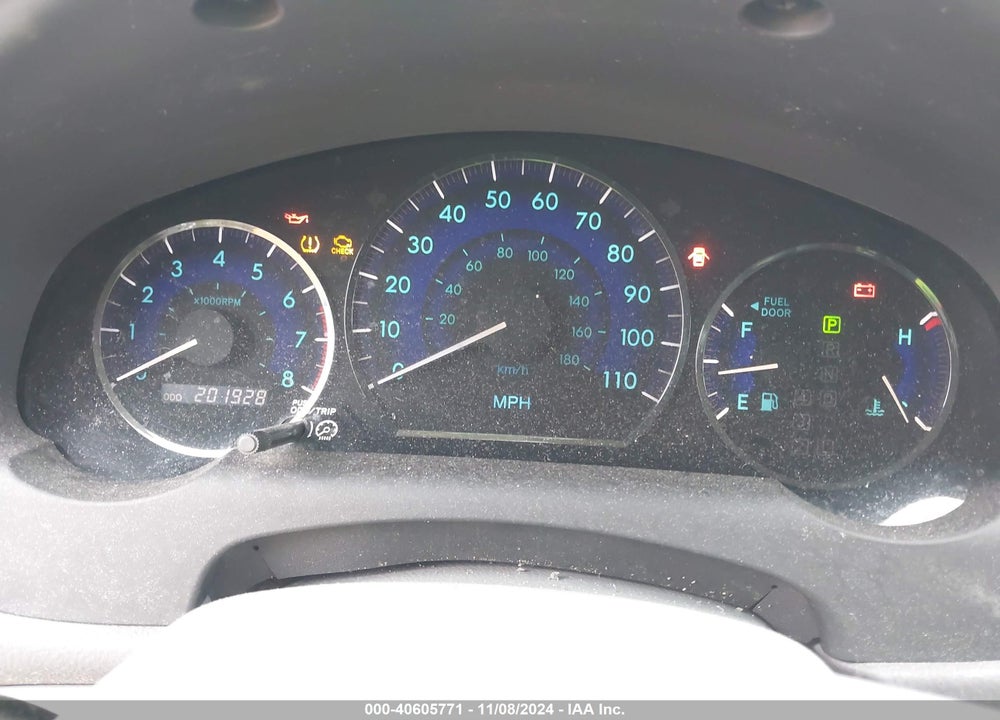 2008 TOYOTA SIENNA LE VIN: 5TDZK23C58S199056