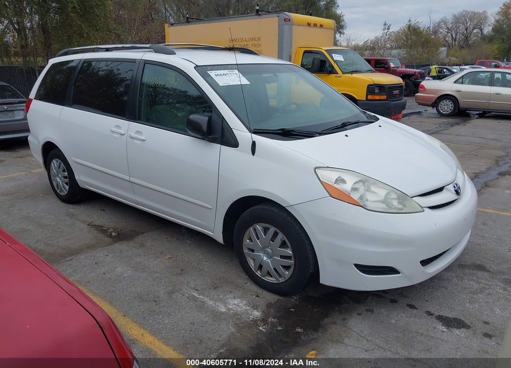 2008 TOYOTA SIENNA LE VIN: 5TDZK23C58S199056