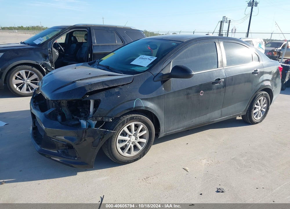 2017 CHEVROLET SONIC LT AUTO VIN: 1G1JD5SH8H4134065