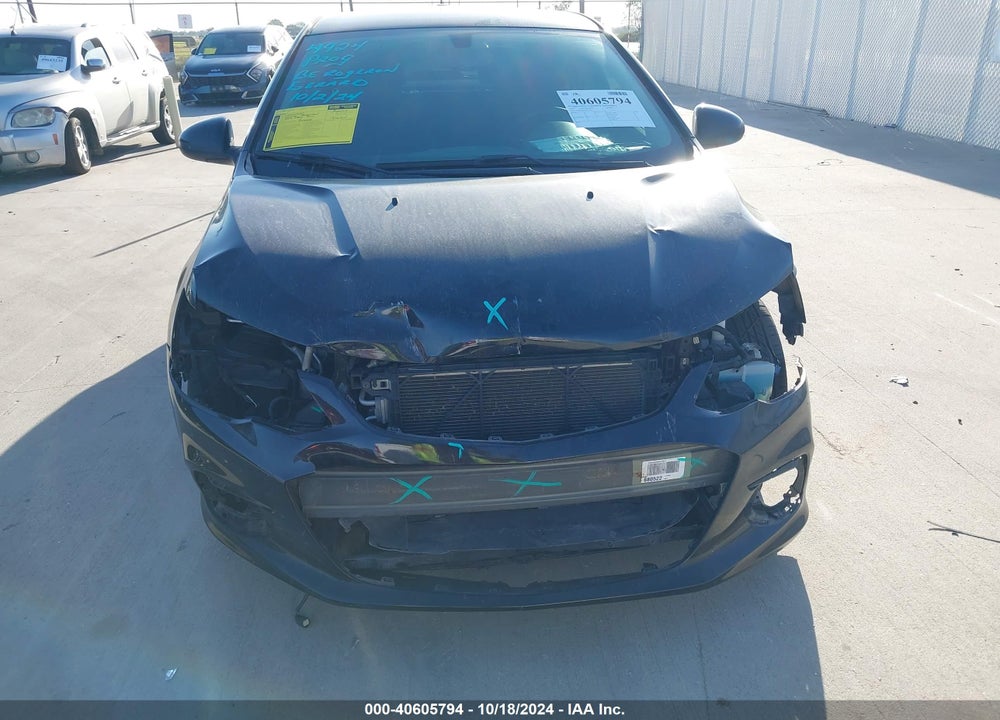 2017 CHEVROLET SONIC LT AUTO VIN: 1G1JD5SH8H4134065