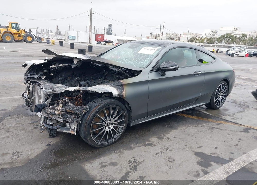 2022 MERCEDES-BENZ C 300 COUPE VIN: W1KWJ8DB7NG110131