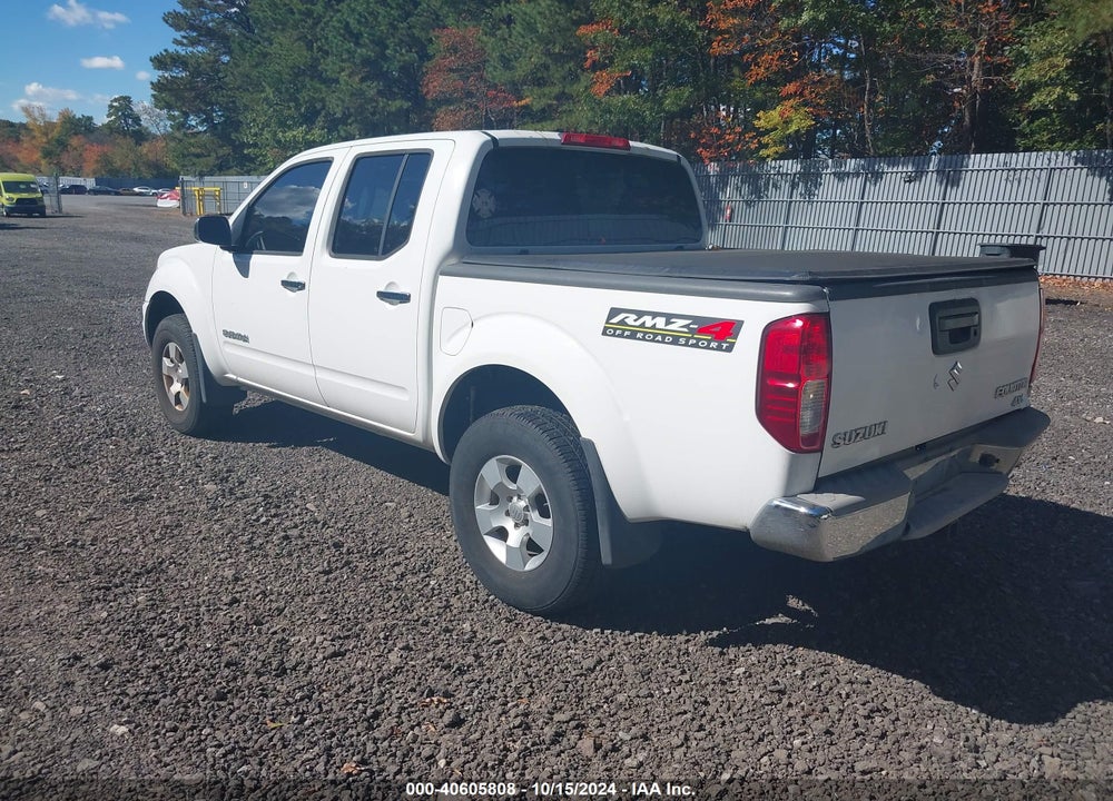 2009 SUZUKI EQUATOR RMZ-4 VIN: 5Z6AD07W69C410091
