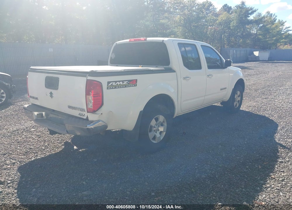 2009 SUZUKI EQUATOR RMZ-4 VIN: 5Z6AD07W69C410091