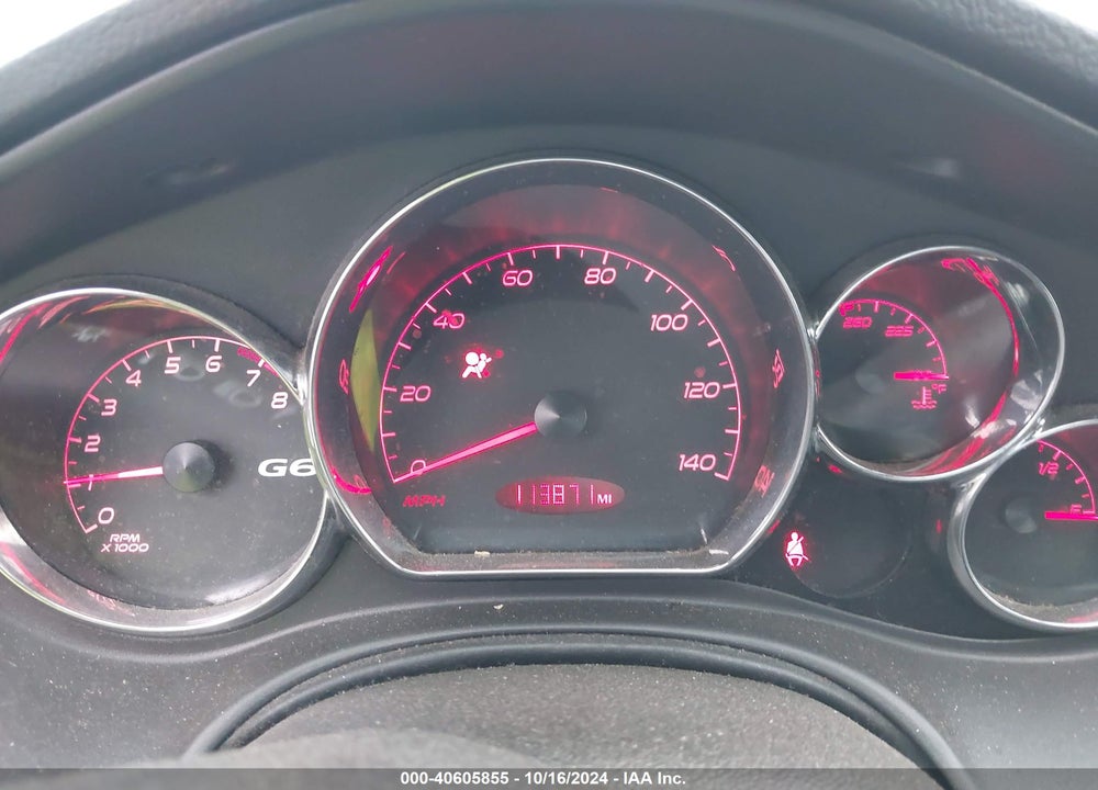 2008 PONTIAC G6 VIN: 1G2ZG57B884235360