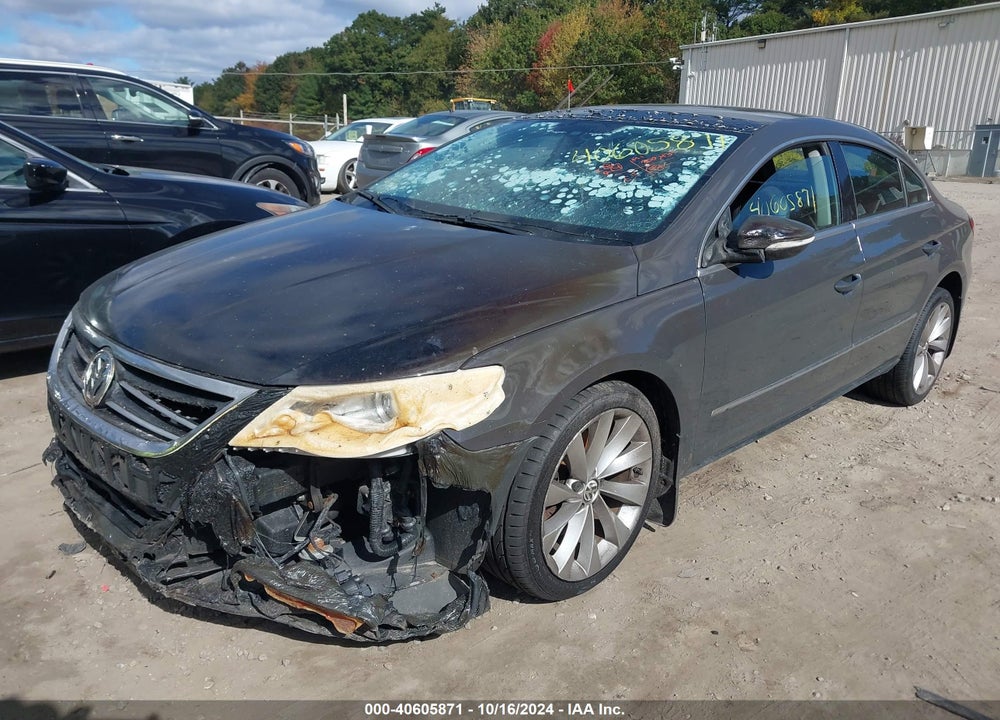 2012 VOLKSWAGEN CC LUX LIMITED VIN: WVWHP7AN6CE501550