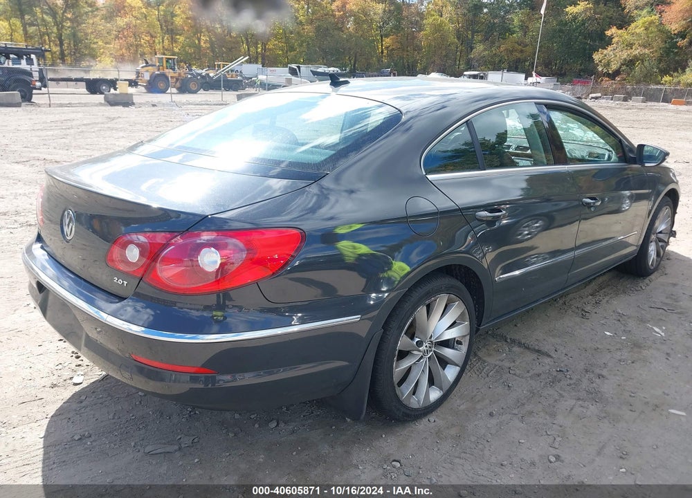 2012 VOLKSWAGEN CC LUX LIMITED VIN: WVWHP7AN6CE501550