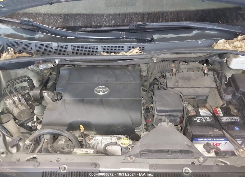 2012 TOYOTA SIENNA LE V6 8 PASSENGER VIN: 5TDKK3DCXCS263946