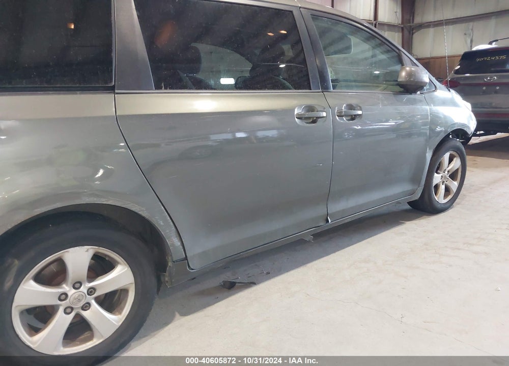 2012 TOYOTA SIENNA LE V6 8 PASSENGER VIN: 5TDKK3DCXCS263946