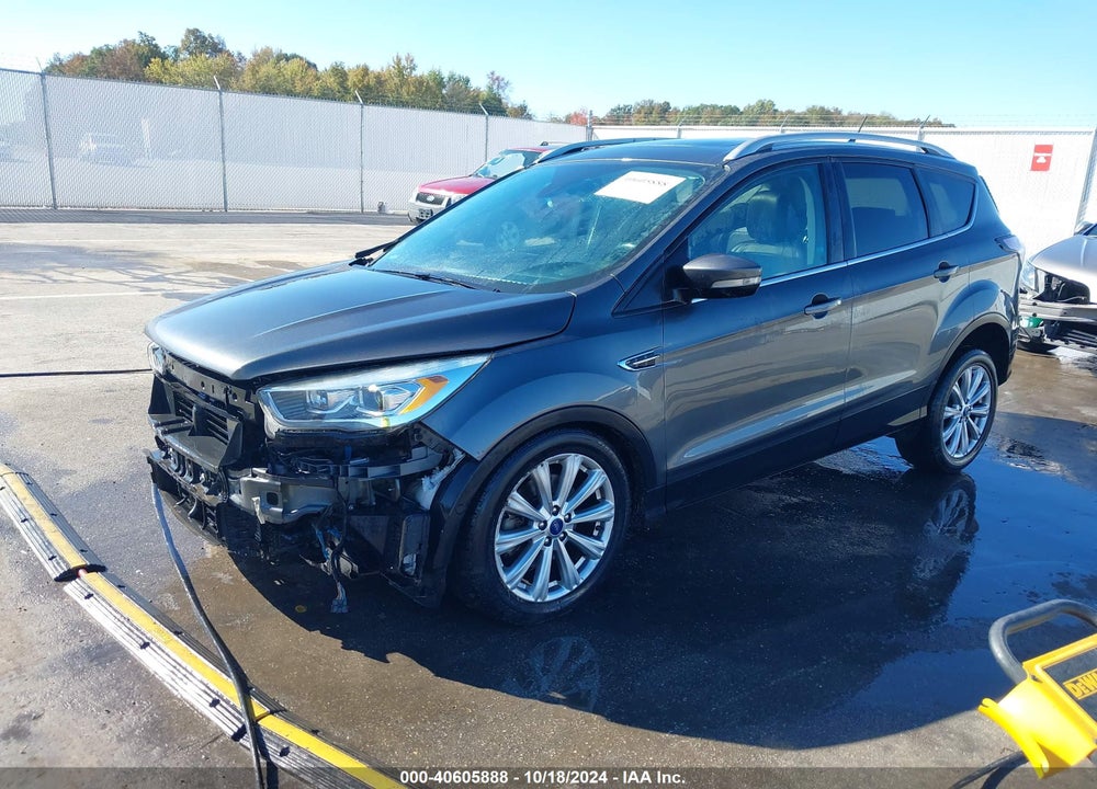 2018 FORD ESCAPE TITANIUM VIN: 1FMCU9J90JUA34285
