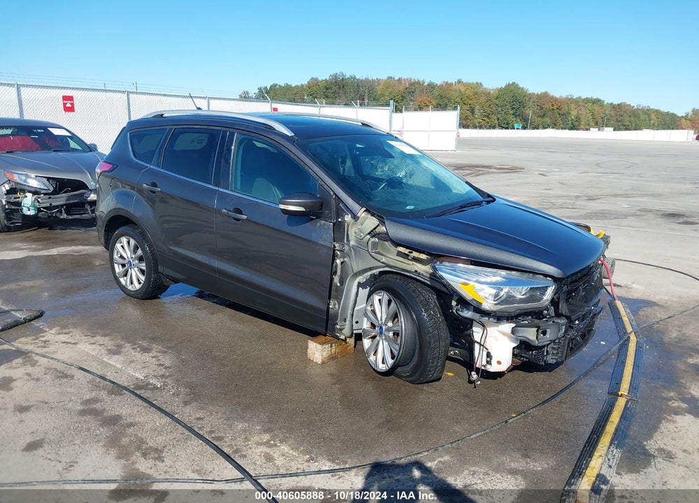 2018 FORD ESCAPE TITANIUM VIN: 1FMCU9J90JUA34285