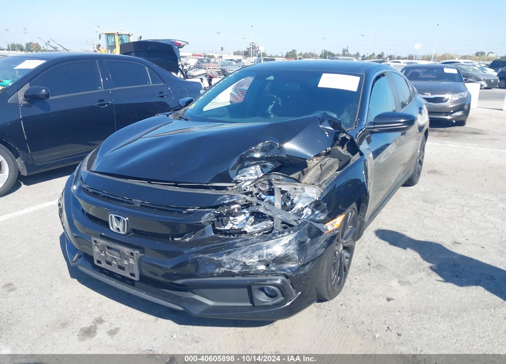 2019 HONDA CIVIC SPORT VIN: 2HGFC2F84KH574241