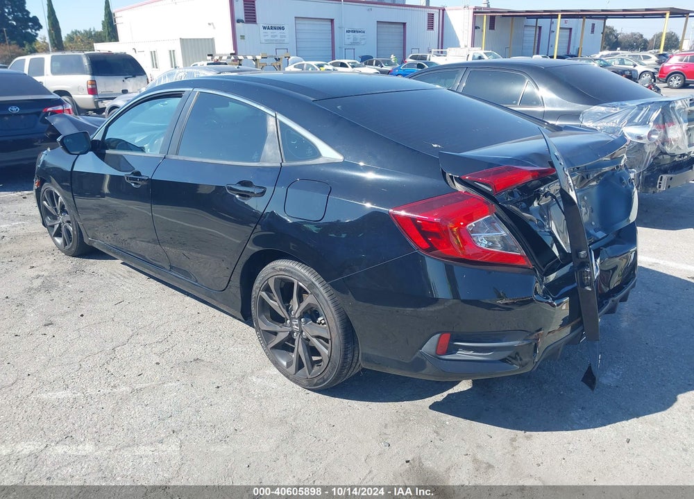 2019 HONDA CIVIC SPORT VIN: 2HGFC2F84KH574241