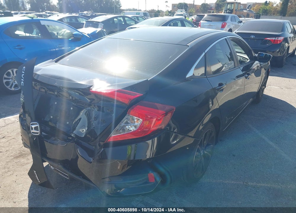 2019 HONDA CIVIC SPORT VIN: 2HGFC2F84KH574241