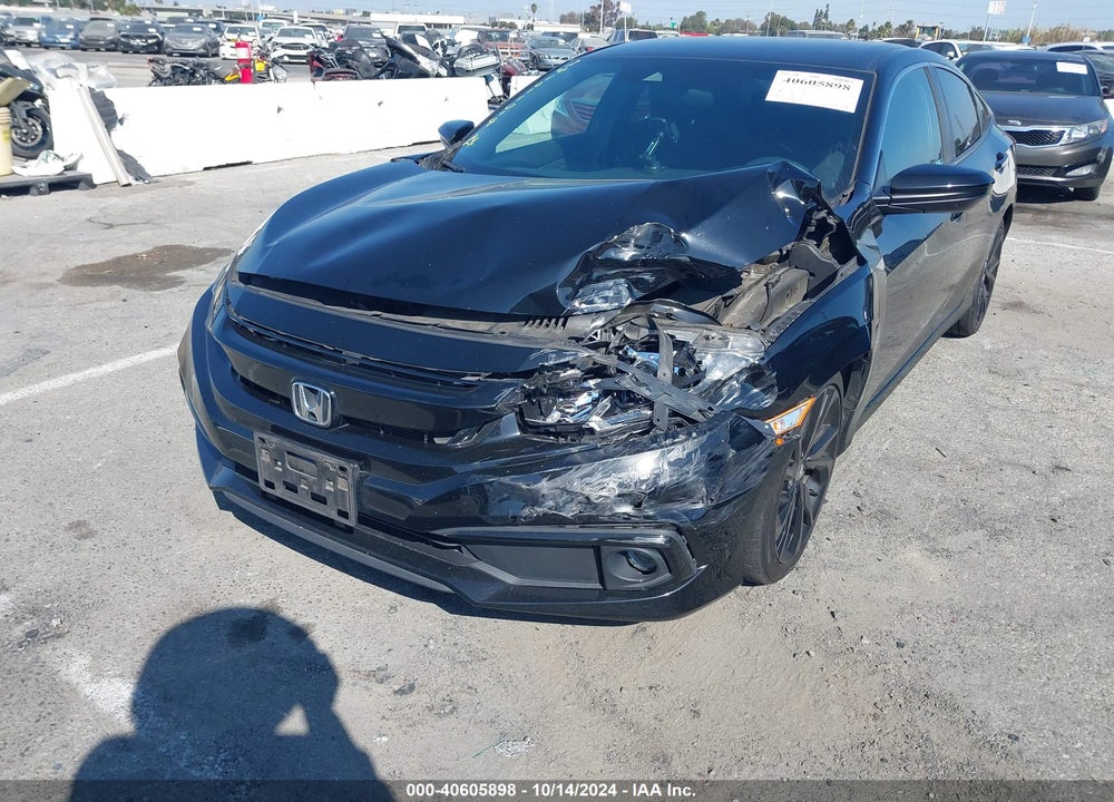 2019 HONDA CIVIC SPORT VIN: 2HGFC2F84KH574241