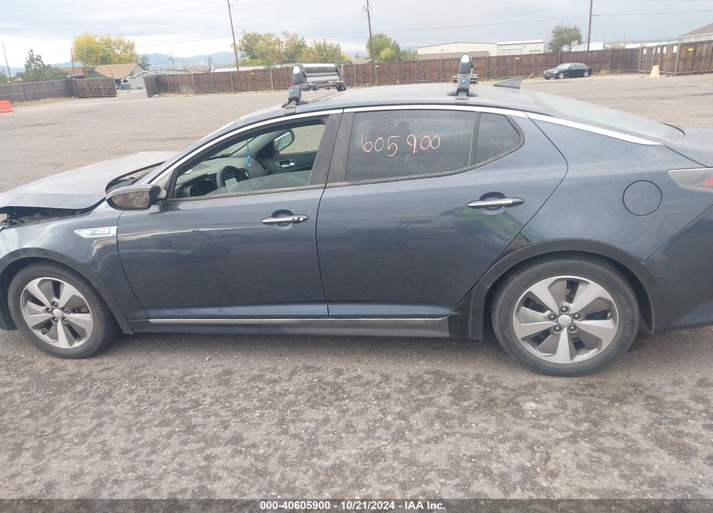 2014 KIA OPTIMA HYBRID VIN: KNAGN4ADXE5068709