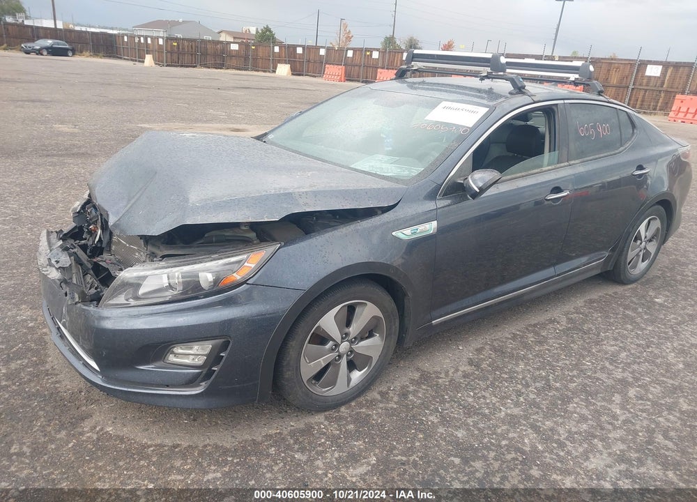 2014 KIA OPTIMA HYBRID VIN: KNAGN4ADXE5068709