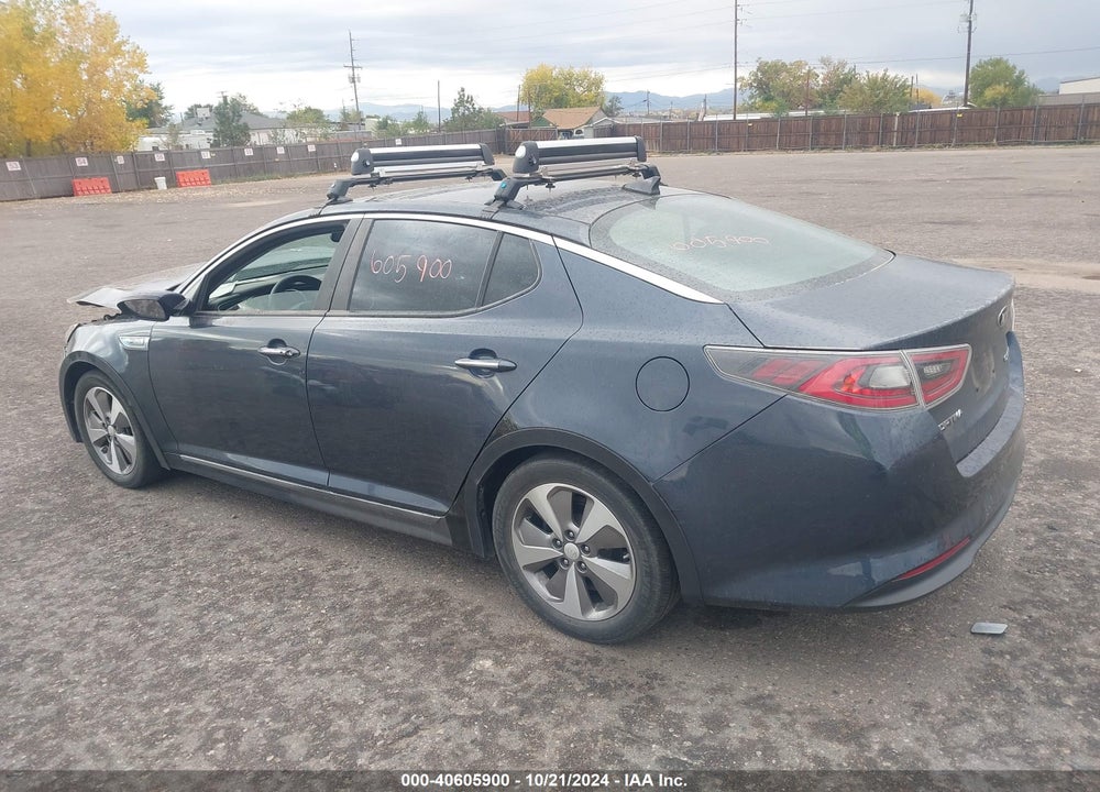 2014 KIA OPTIMA HYBRID VIN: KNAGN4ADXE5068709
