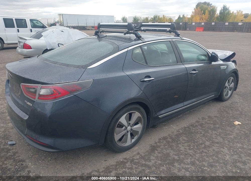 2014 KIA OPTIMA HYBRID VIN: KNAGN4ADXE5068709
