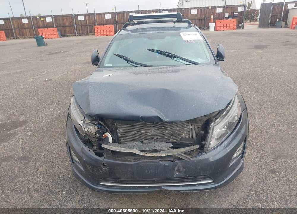 2014 KIA OPTIMA HYBRID VIN: KNAGN4ADXE5068709