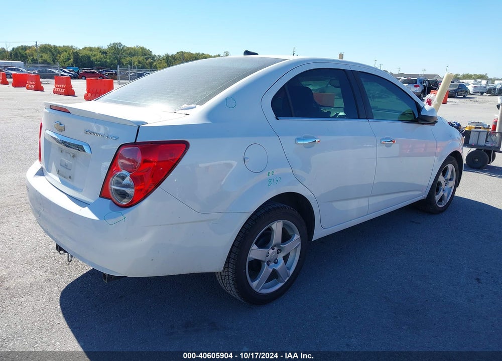 2013 CHEVROLET SONIC VIN: 1G1JE5SHXD4148816