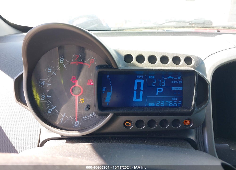 2013 CHEVROLET SONIC VIN: 1G1JE5SHXD4148816