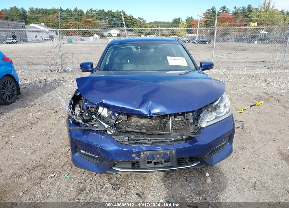2017 HONDA ACCORD HYBRID EX-L VIN: JHMCR6F59HC012374
