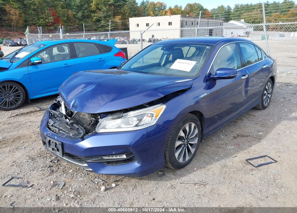 2017 HONDA ACCORD HYBRID EX-L VIN: JHMCR6F59HC012374