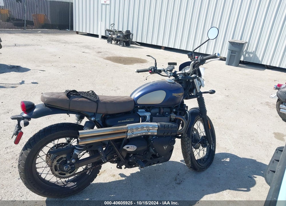 2022 TRIUMPH MOTORCYCLE STREET SCRAMBLER VIN: SMTD44G77NTAX6566