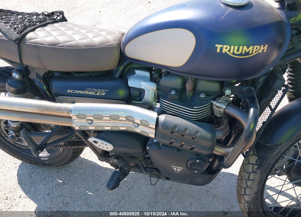 2022 TRIUMPH MOTORCYCLE STREET SCRAMBLER VIN: SMTD44G77NTAX6566