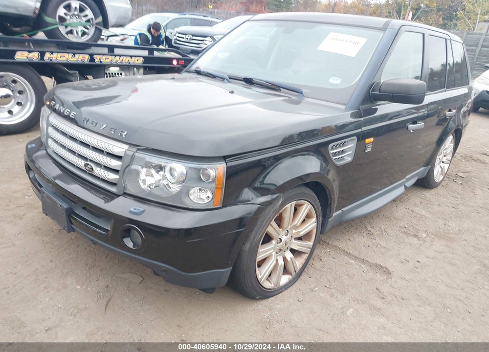 2008 LAND ROVER RANGE ROVER SPORT SUPERCHARGED VIN: SALSH23428A185629