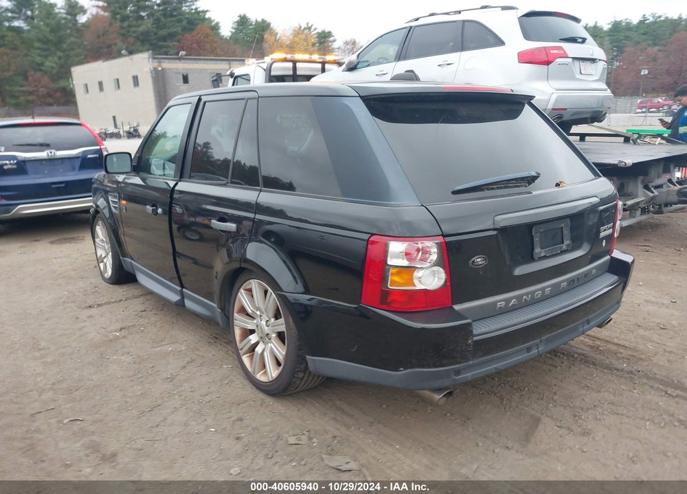 2008 LAND ROVER RANGE ROVER SPORT SUPERCHARGED VIN: SALSH23428A185629