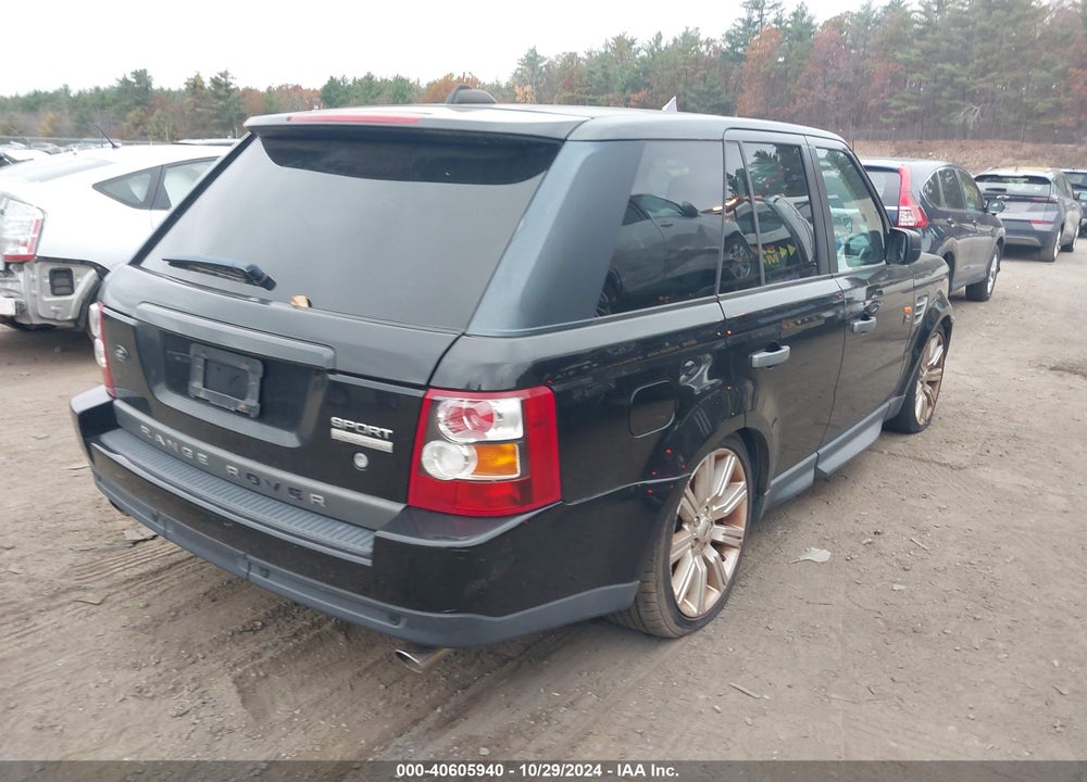 2008 LAND ROVER RANGE ROVER SPORT SUPERCHARGED VIN: SALSH23428A185629