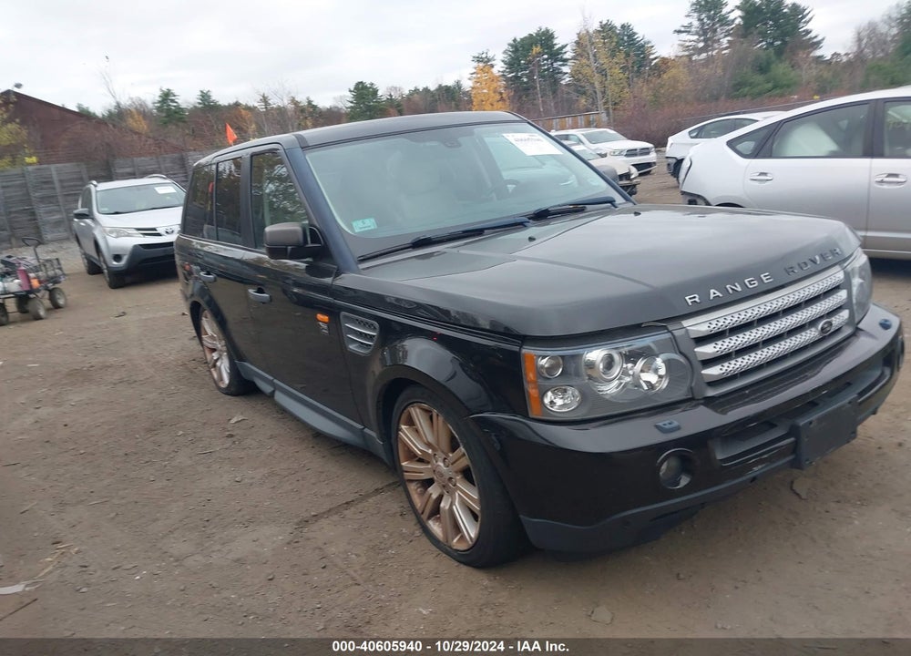 2008 LAND ROVER RANGE ROVER SPORT SUPERCHARGED VIN: SALSH23428A185629