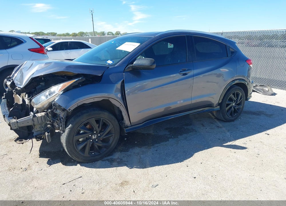 2022 HONDA HR-V 2WD SPORT VIN: 3CZRU5H1XNM706266