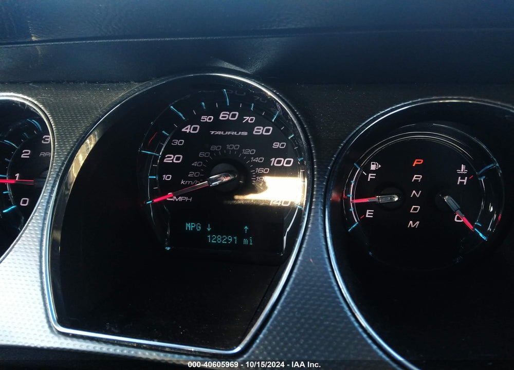 2012 FORD TAURUS SEL VIN: 1FAHP2EW4CG133465