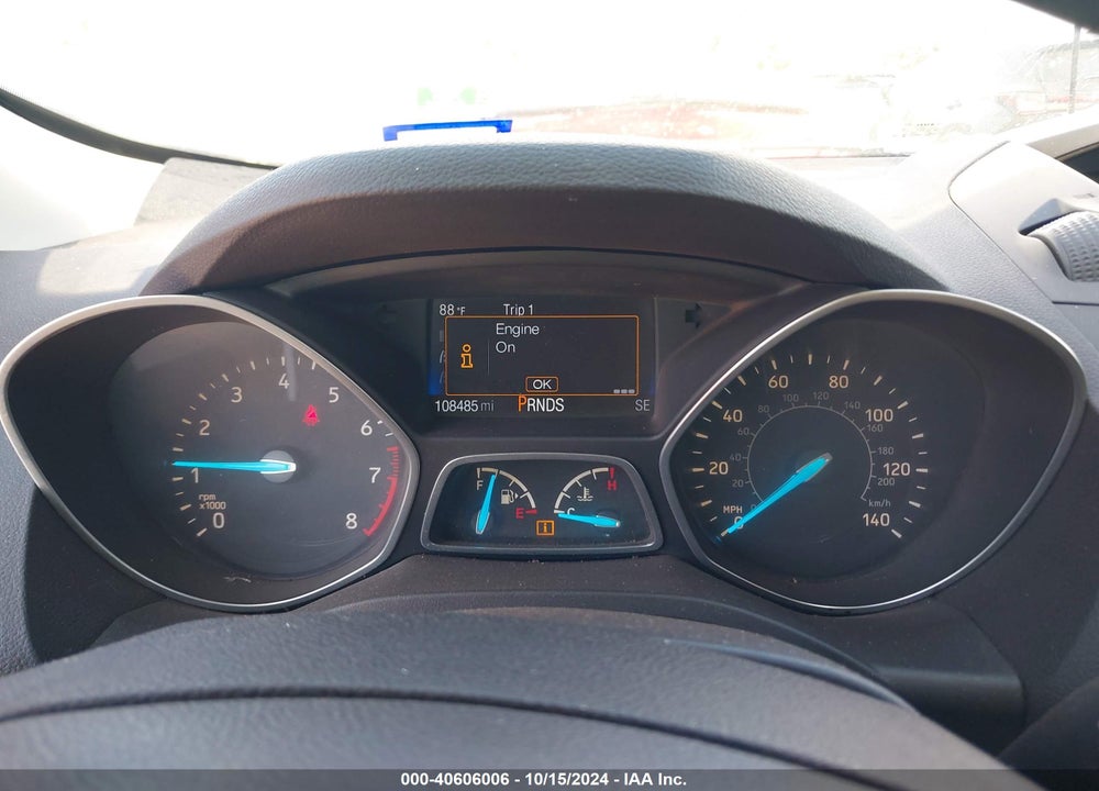 2017 FORD ESCAPE S VIN: 1FMCU0F72HUA49755