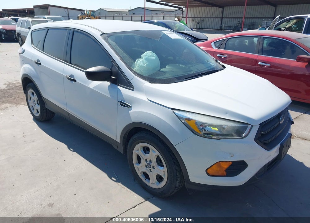 2017 FORD ESCAPE S VIN: 1FMCU0F72HUA49755
