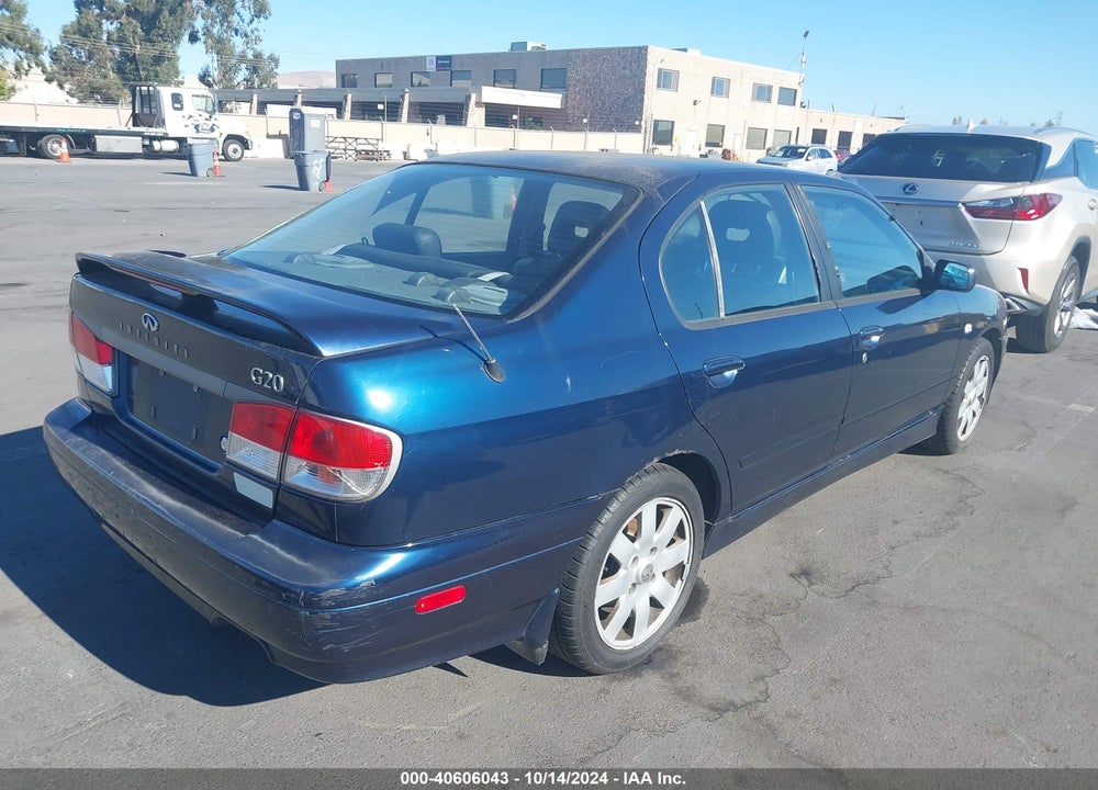 2002 INFINITI G20 LUXURY VIN: JNKCP11A72T503336
