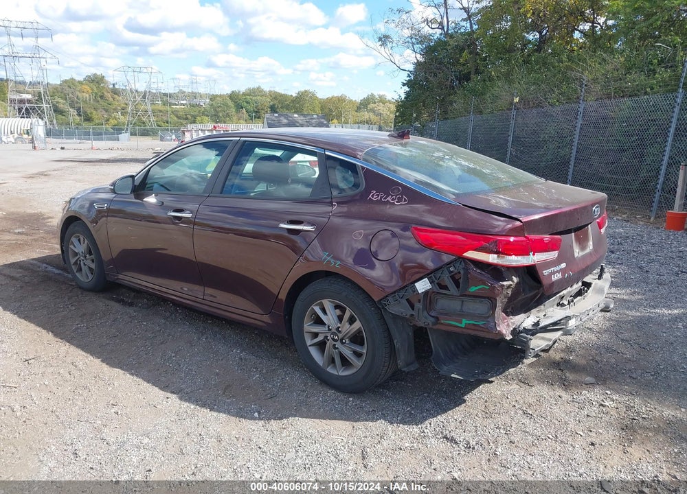 2019 KIA OPTIMA LX VIN: 5XXGT4L37KG348902